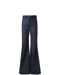 Черные джинсы-клеш от Vilshenko