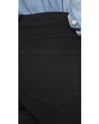 Черные джинсы-клеш от 3x1