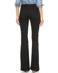 Черные джинсы-клеш от 3x1