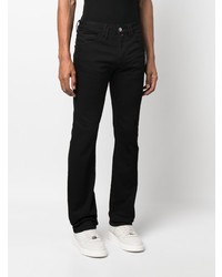 Мужские черные джинсы с вышивкой от Billionaire