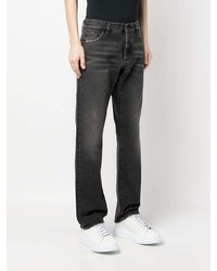 Мужские черные джинсы с вышивкой от Marcelo Burlon County of Milan