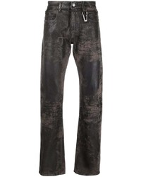 Мужские черные джинсы с принтом от 1017 Alyx 9Sm