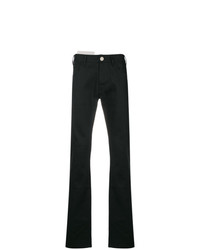 Мужские черные джинсы с принтом от Raf Simons