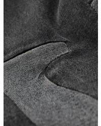 Мужские черные джинсы с принтом от Valentino