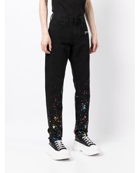 Мужские черные джинсы с принтом от Off-White