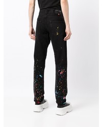 Мужские черные джинсы с принтом от Off-White