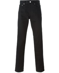 Мужские черные джинсы с шипами от Givenchy
