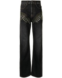 Мужские черные джинсы с шипами от Y/Project