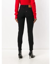 Черные джинсы скинни от Levi's