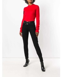 Черные джинсы скинни от Levi's