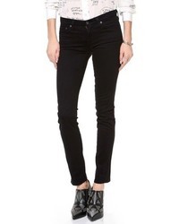 Черные джинсы скинни от AG Jeans