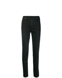 Черные джинсы скинни от Alberta Ferretti