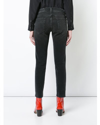 Черные джинсы скинни от rag & bone/JEAN