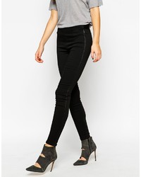 Черные джинсы скинни от Blank NYC