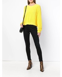 Черные джинсы скинни от Dondup