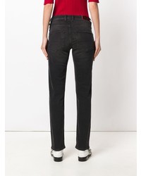 Черные джинсы скинни от Jacob Cohen
