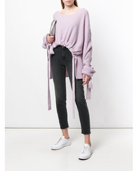 Черные джинсы скинни от Acynetic