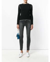 Черные джинсы скинни от IRO