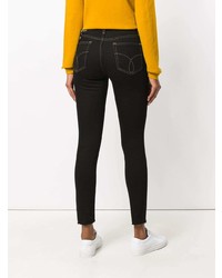 Черные джинсы скинни от Calvin Klein Jeans
