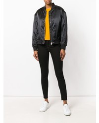 Черные джинсы скинни от Calvin Klein Jeans