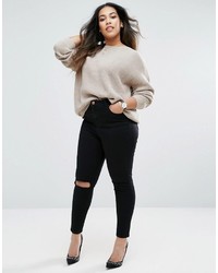 Черные джинсы скинни от Asos