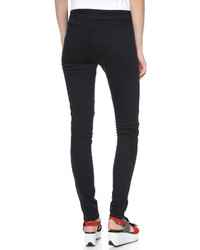 Черные джинсы скинни от Surface to Air