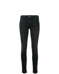 Черные джинсы скинни от Emporio Armani