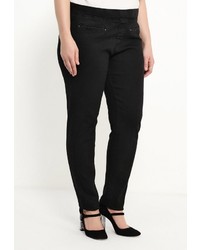 Черные джинсы скинни от Fiorella Rubino