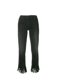 Черные джинсы скинни от Frame Denim