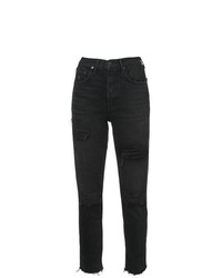 Черные джинсы скинни от Grlfrnd