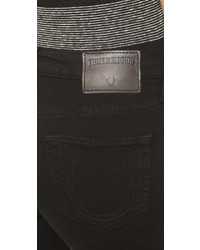 Черные джинсы скинни от True Religion