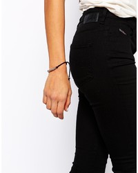 Черные джинсы скинни от Diesel