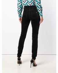 Черные джинсы скинни от Elisabetta Franchi