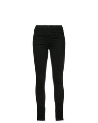 Черные джинсы скинни от J Brand