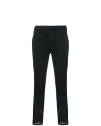 Черные джинсы скинни от J Brand
