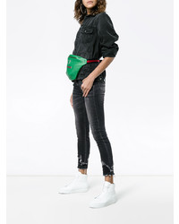 Черные джинсы скинни от R13