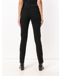 Черные джинсы скинни от Jacob Cohen