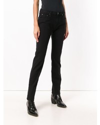 Черные джинсы скинни от Jacob Cohen