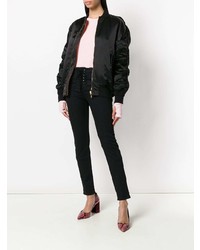 Черные джинсы скинни от Unravel Project