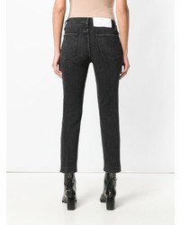 Черные джинсы скинни от Frame Denim