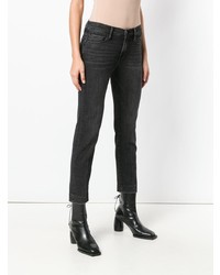 Черные джинсы скинни от Frame Denim