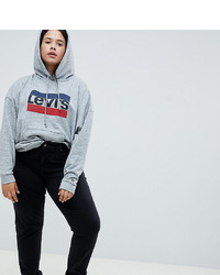 Черные джинсы скинни от Levi's Plus