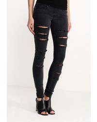 Черные джинсы скинни от LOST INK