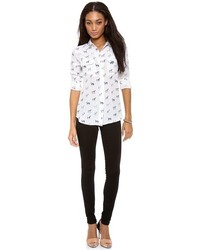 Черные джинсы скинни от MiH Jeans