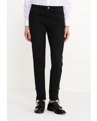 Черные джинсы скинни от Morgan