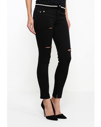 Черные джинсы скинни от Naf Naf