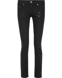 Черные джинсы скинни от PIERRE BALMAIN