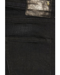 Черные джинсы скинни от R 13