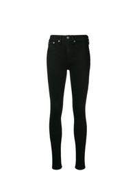 Черные джинсы скинни от rag & bone/JEAN