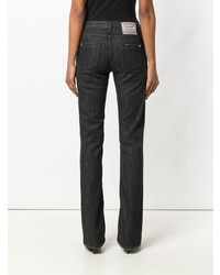 Черные джинсы скинни от Frankie Morello